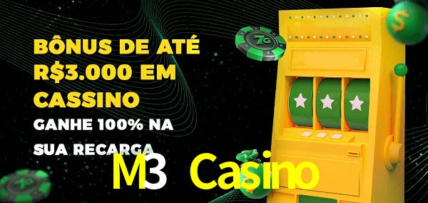 M3 Casino melhor bônus de depósito