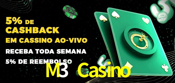 Promoções do cassino ao Vivo M3 Casino